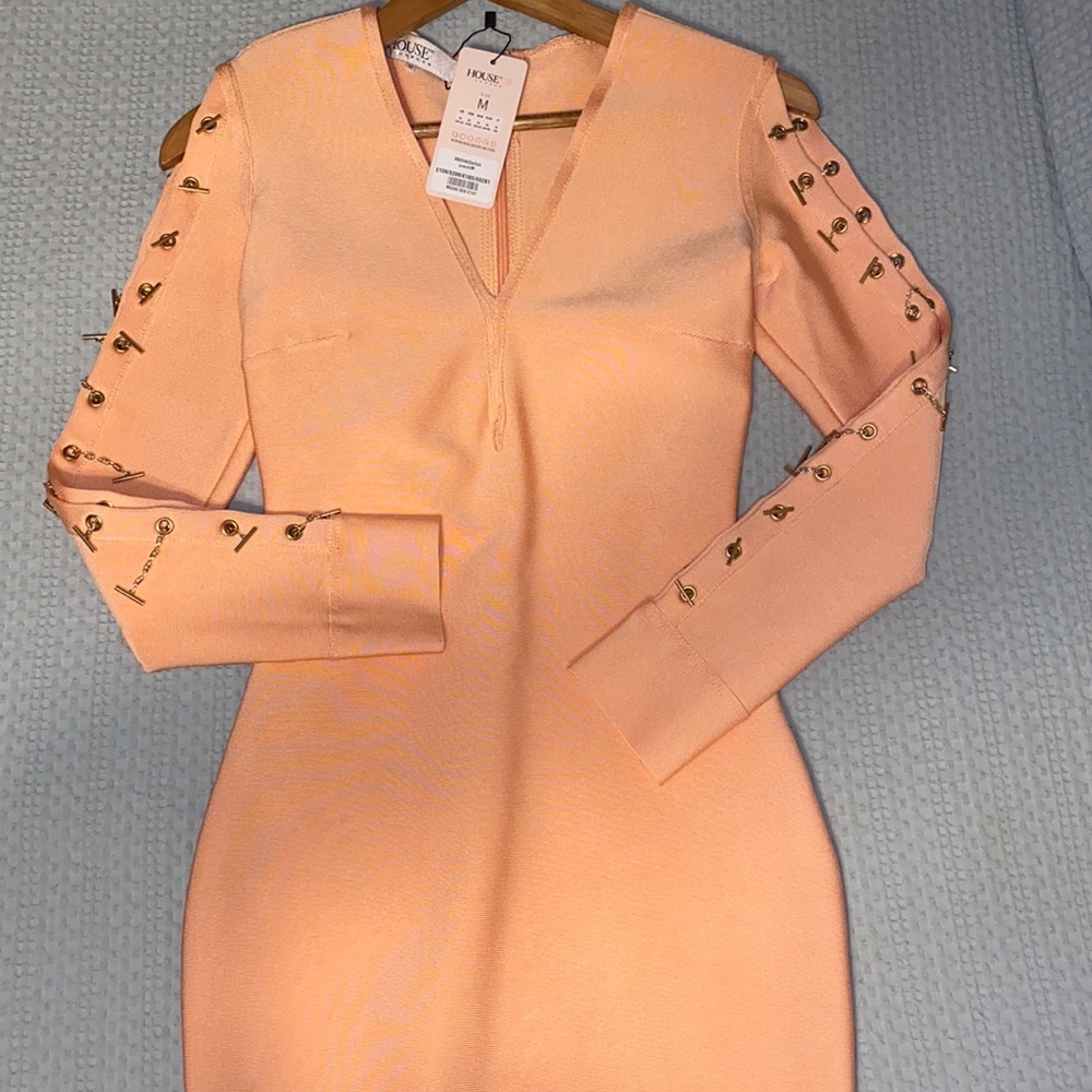 HOUSE OF CB peach dress